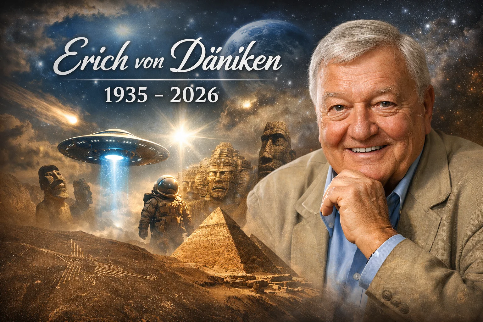 Erich von Däniken ist tot – Abschied von einem großen Grenzgänger des Denkens