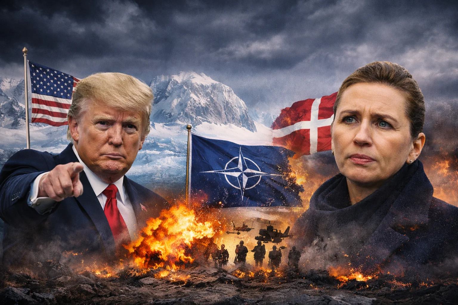Grönland: Selbst Dänemarks Regierungschefin warnt vor dem Ende der Nato