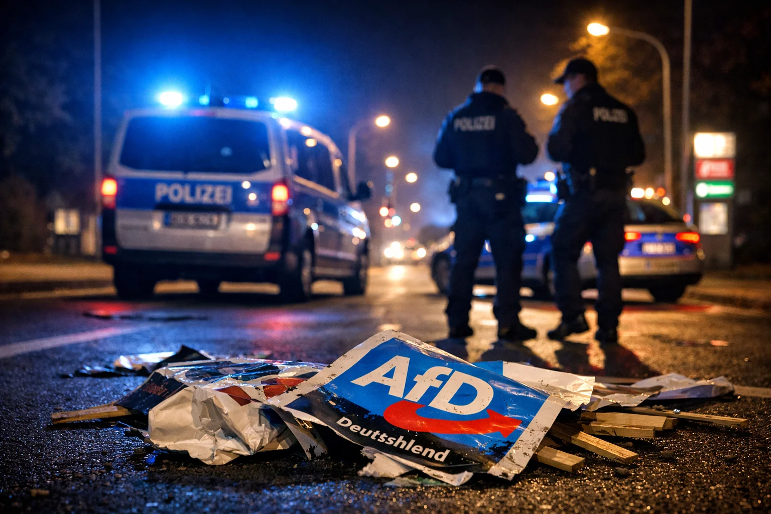 Tübingen: Linksextreme greifen AfD-Wahlhelfer mit Pfefferspray an