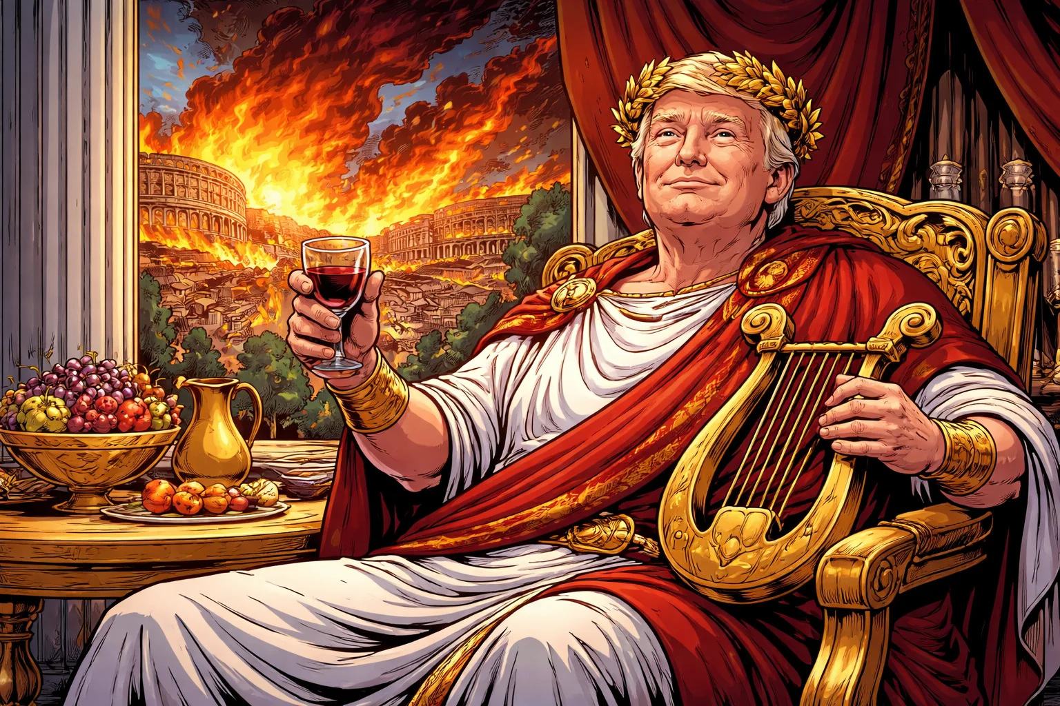 Ist Trump noch Hero oder oder schon Nero?