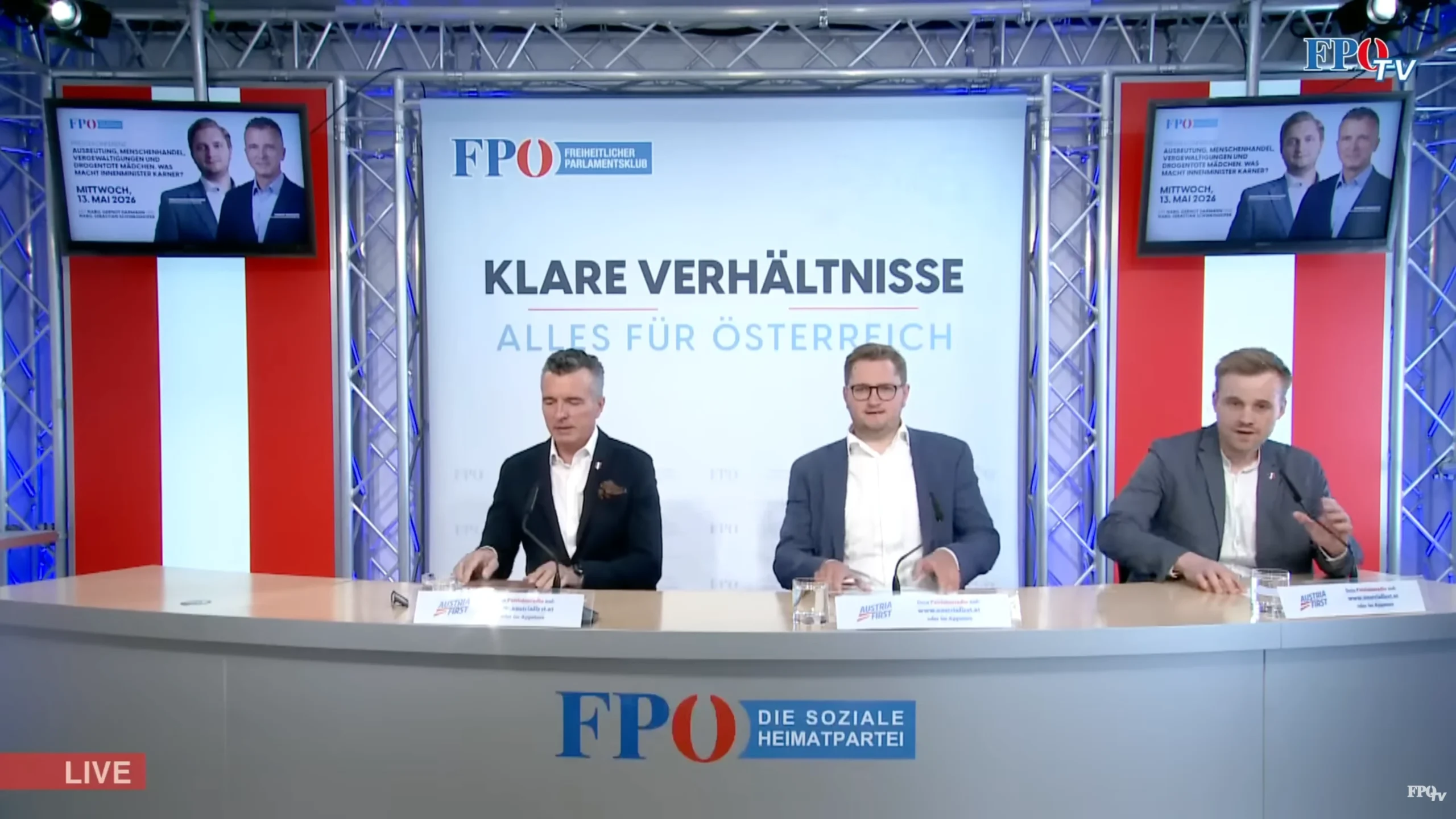 Menschenhandel und Gewalt gegen Frauen – FPÖ fordert härtere Maßnahmen gegen Migrantenbanden