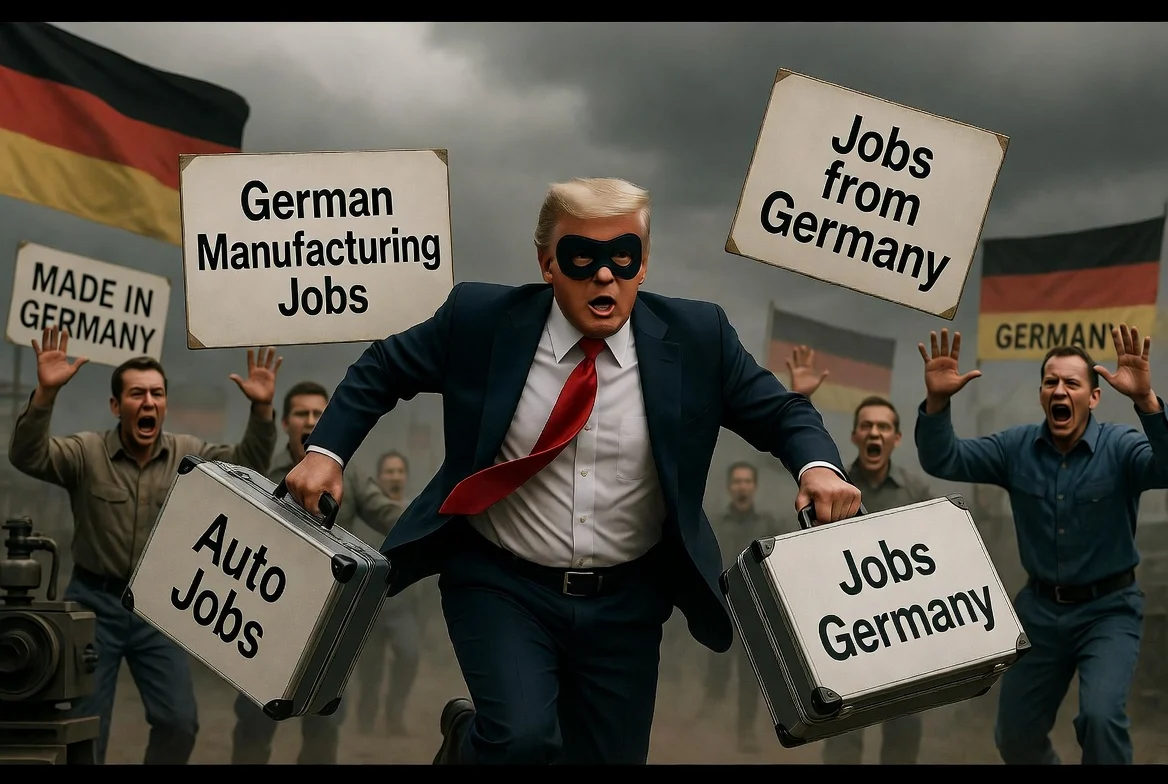 Trump klaut deutsche Jobs