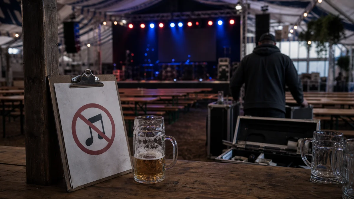 Erlanger Bergkirchweih: Stadt will zwölf Partysongs von der Bühne drängen