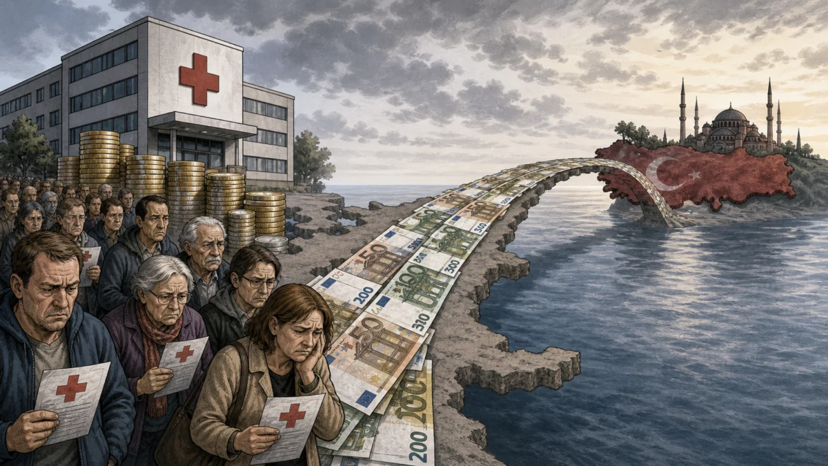 Krankenkassen verschenken weiter zig Millionen an die Türkei – während eigene Versicherte im Defizit versauern!
