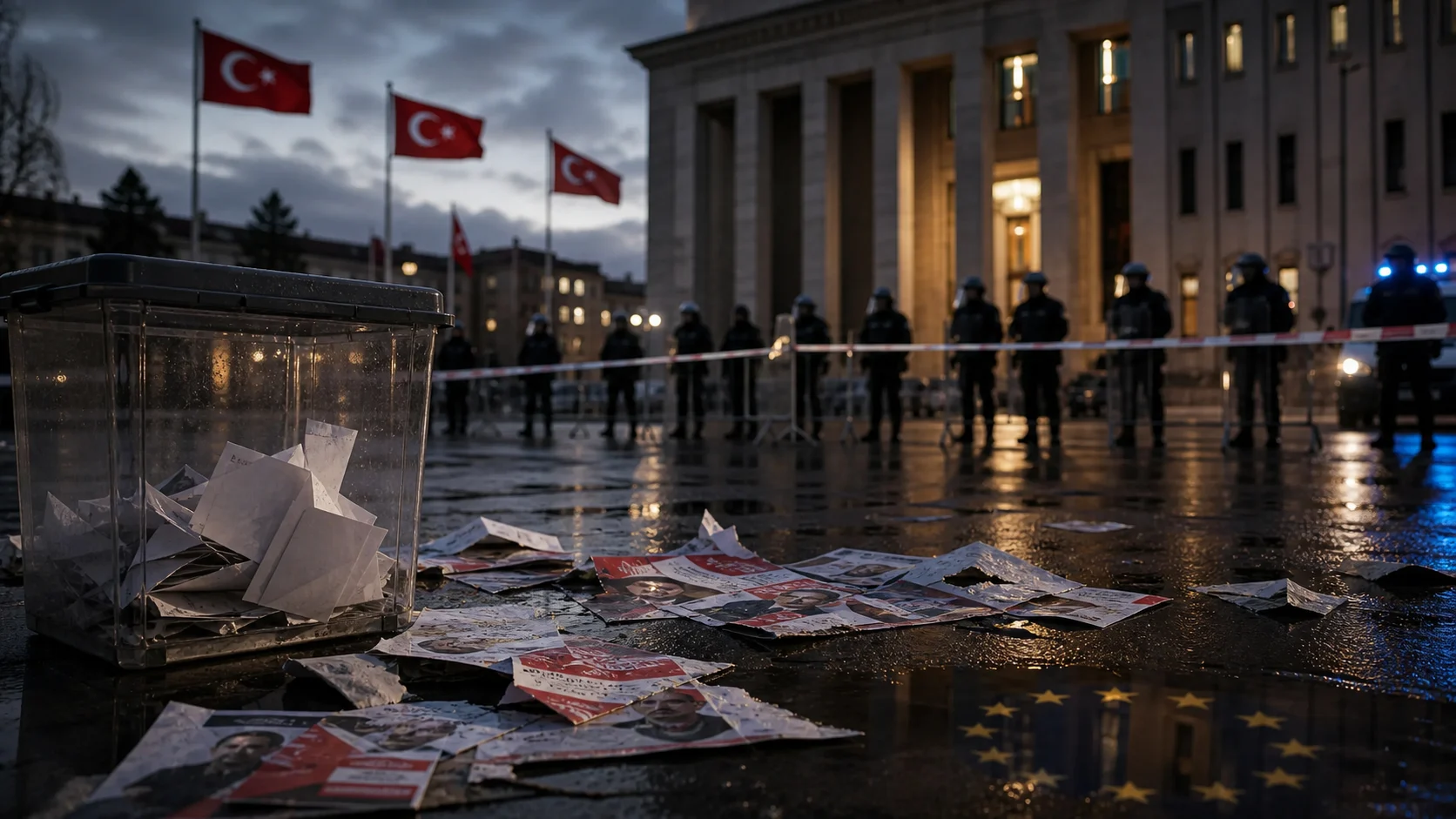 Erdogans Türkei zerschlägt die Opposition und Berlin hält die EU-Tür offen