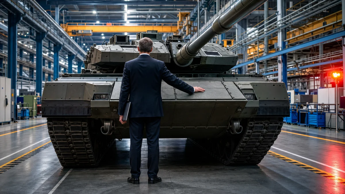 Staat kauft Panzer bei sich selbst: Die Kriegsmaschine wird zum Selbstläufer