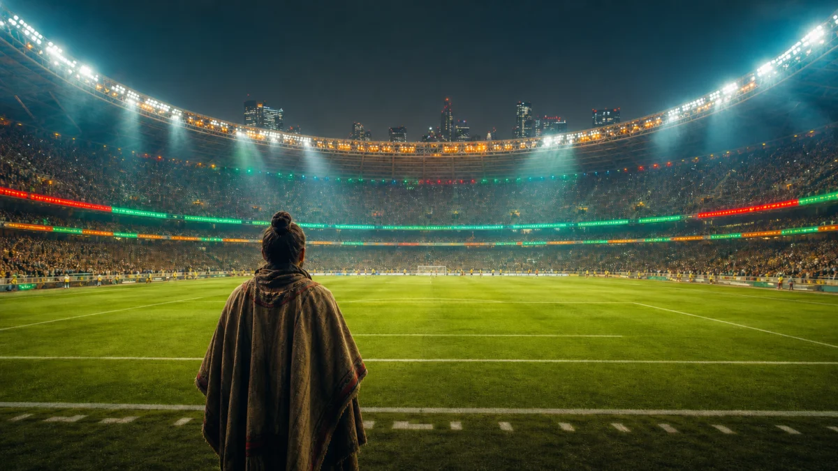 WM im „Tempel des Fußballs“: Schamane sieht dunkle Energien hinter dem Mega-Event