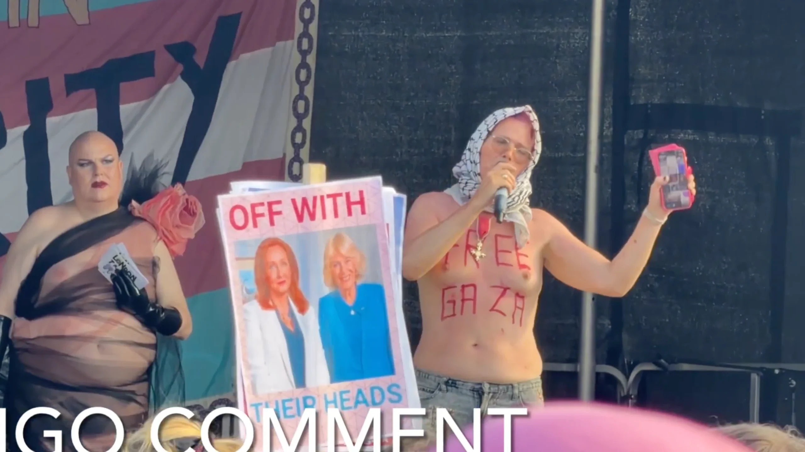 „Köpft sie!“: Offener Todeswunsch gegen Königin Camilla und J. K. Rowling bei London Trans Pride