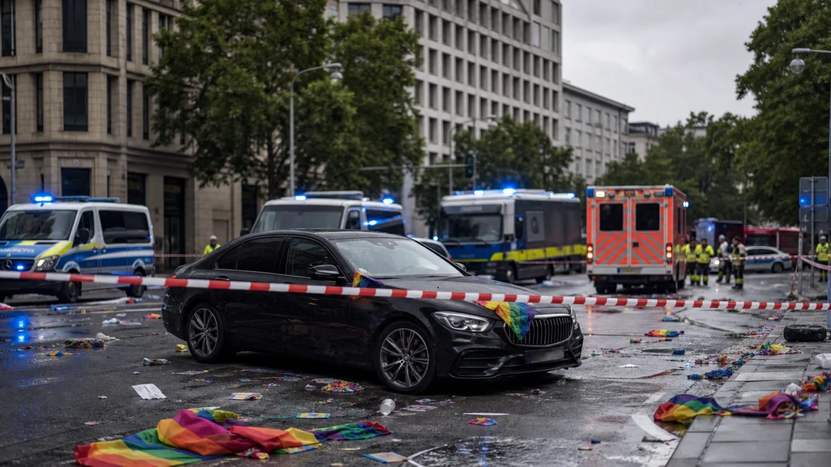 Berlin: Attentat beim Christopher Street Day am 25.7.26