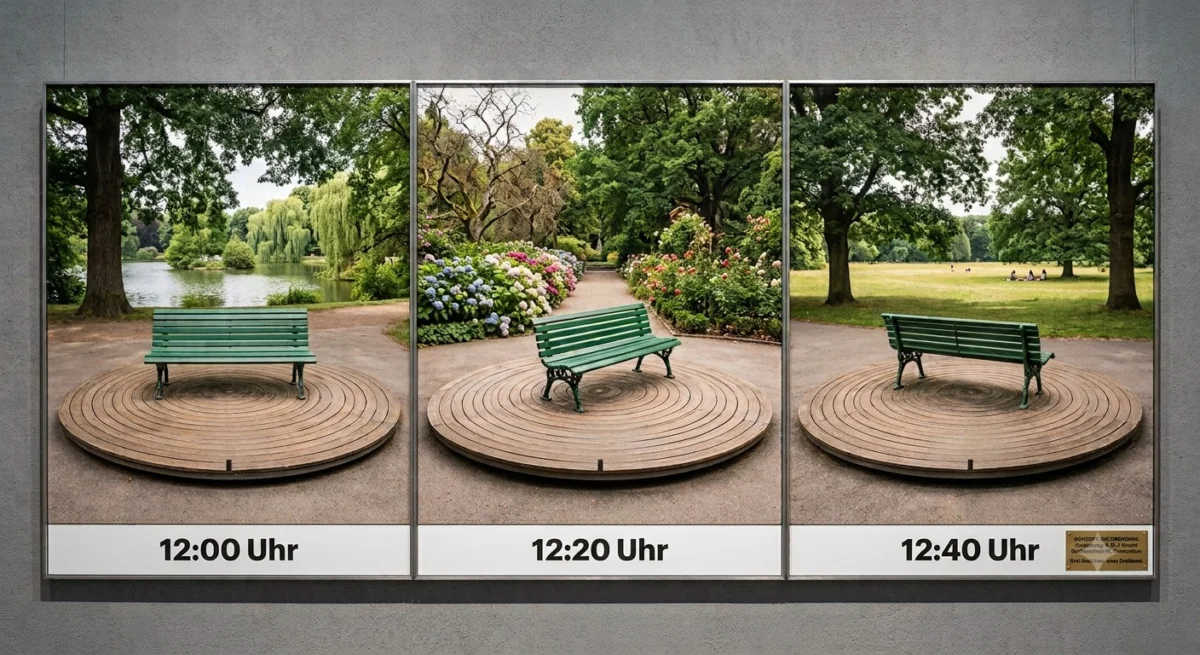 Im Kurpark: Politische Ansichten ändern auf Knopfdruck