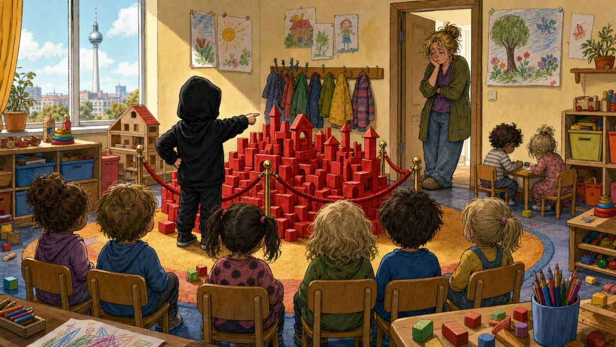 Der antifaschistische Kindergarten in Berlin-Neukölln