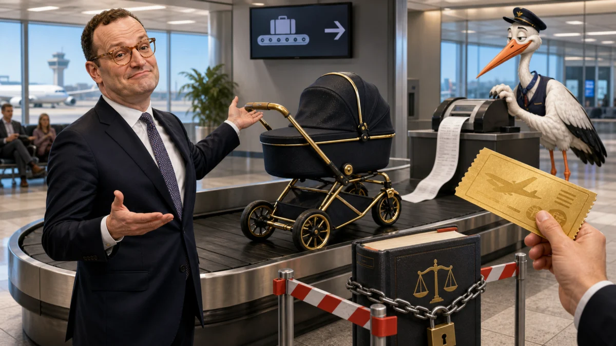 SATIRE: Leihmutterschaft bleibt verboten – außer man fliegt Business Class