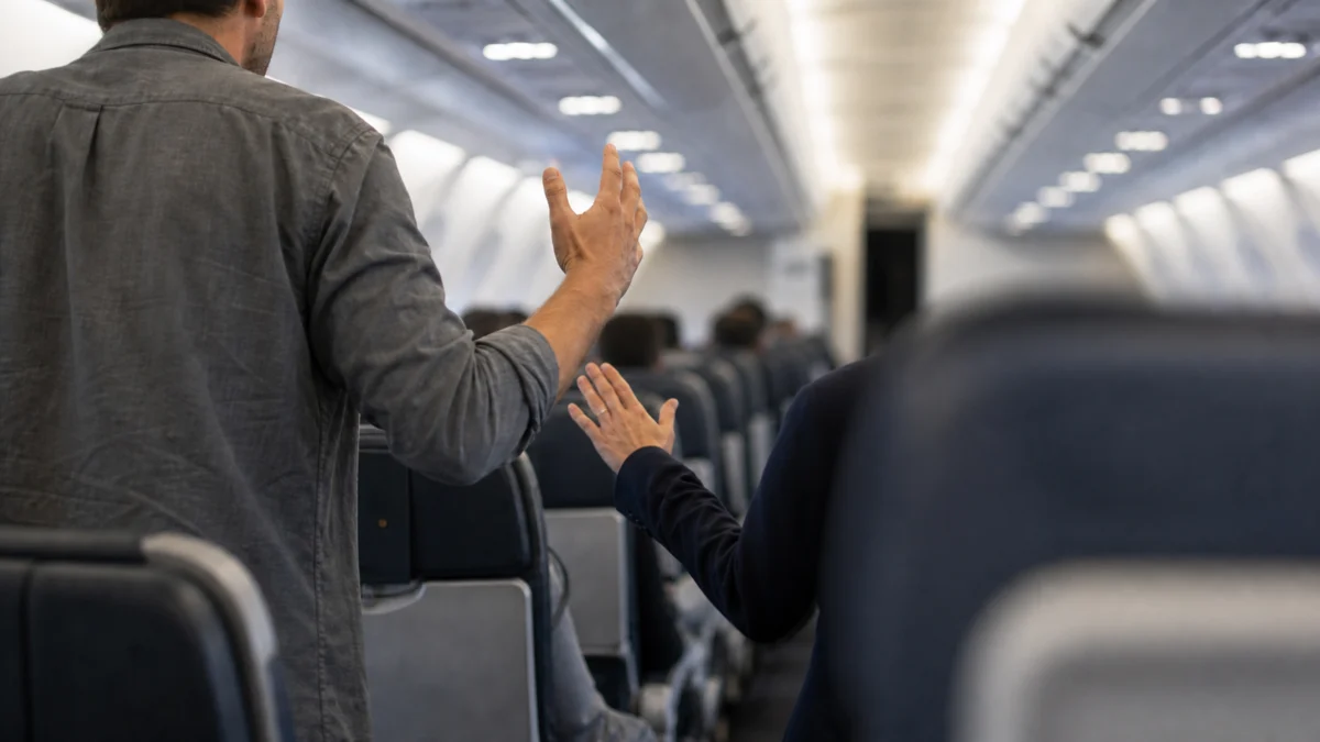 Scharia-Streit im Flieger: Passagier soll Stewardess ins Gesicht geschlagen haben