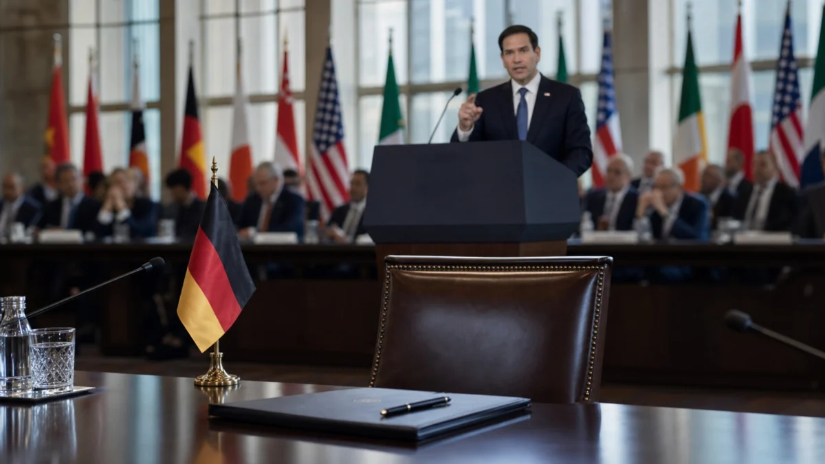 US-Kampf gegen die Antifa und unser Außenminister fehlt