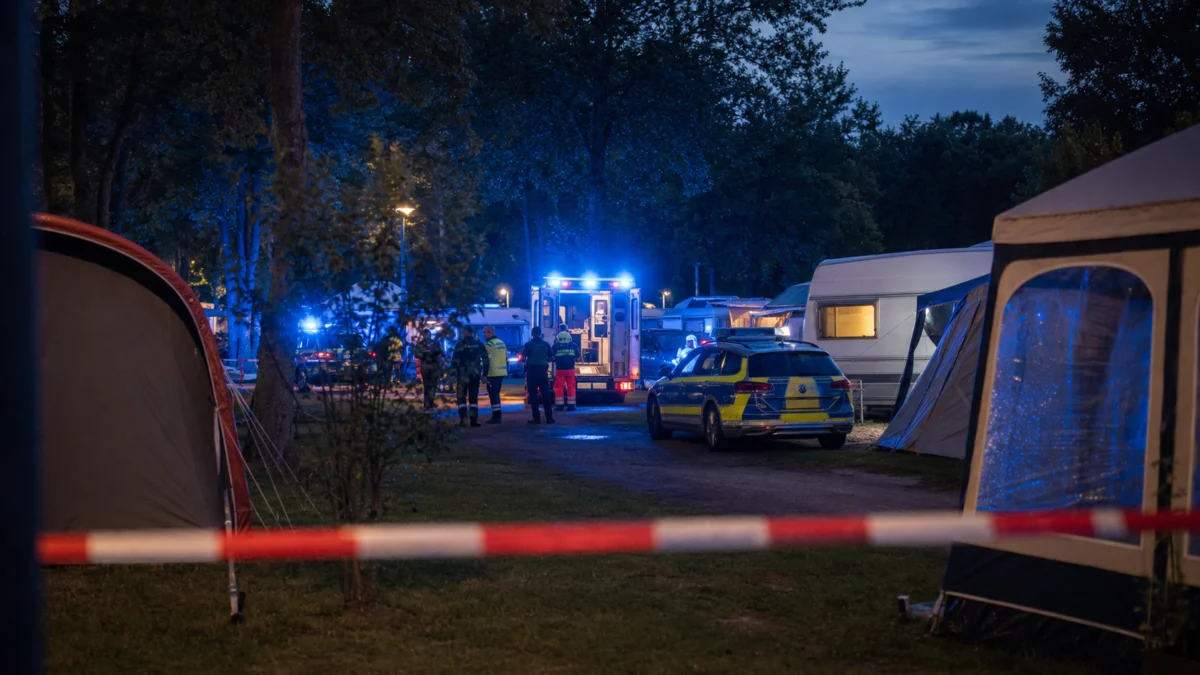 Hamburg: Bruder auf Campingplatz niedergestochen – Verdächtiger in U-Haft