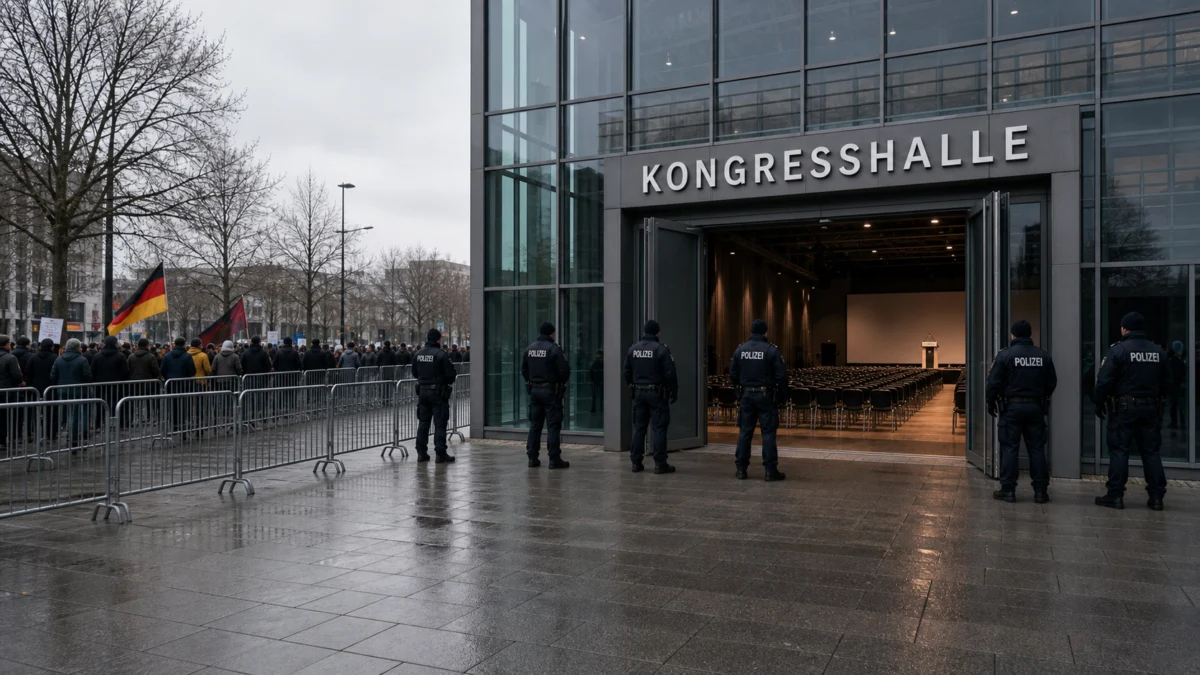 Bis zu drei Jahre Haft für Parteitagsblockaden: AfD legt Gesetzentwurf vor