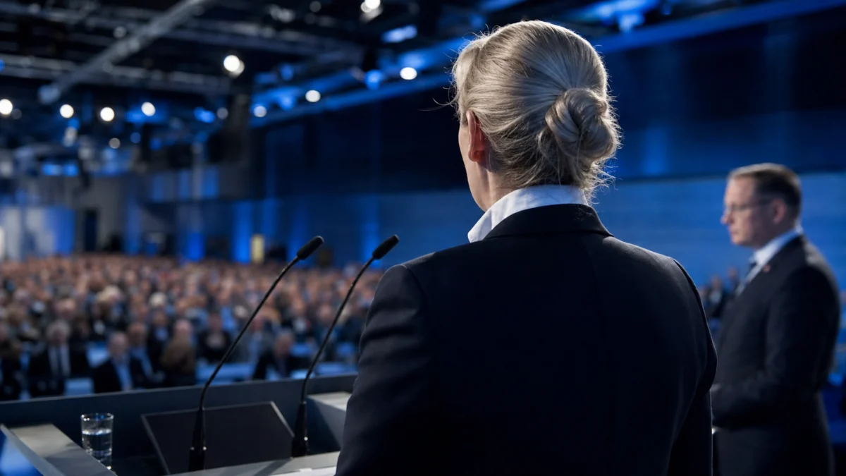 Weidel übernimmt das Kommando: Chrupalla geht geschwächt aus dem AfD-Parteitag