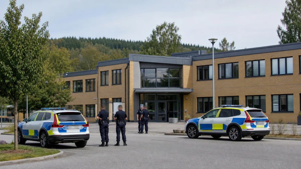 Schwertangriff an Schule in Schweden: Mehrere Verletzte in Fagersta
