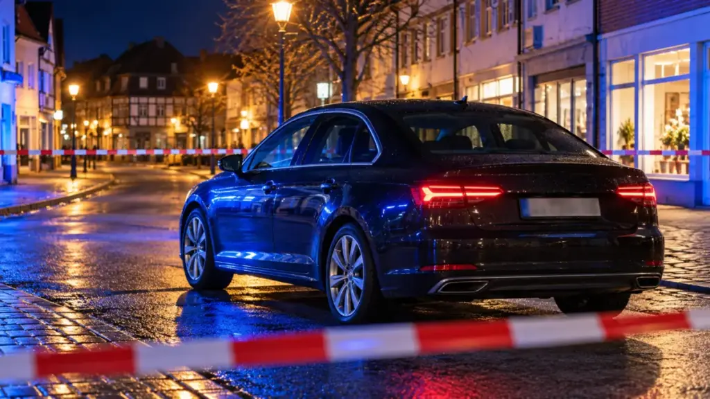 Neustadt: BMW fährt gezielt in Menschengruppe, Polizei schießt